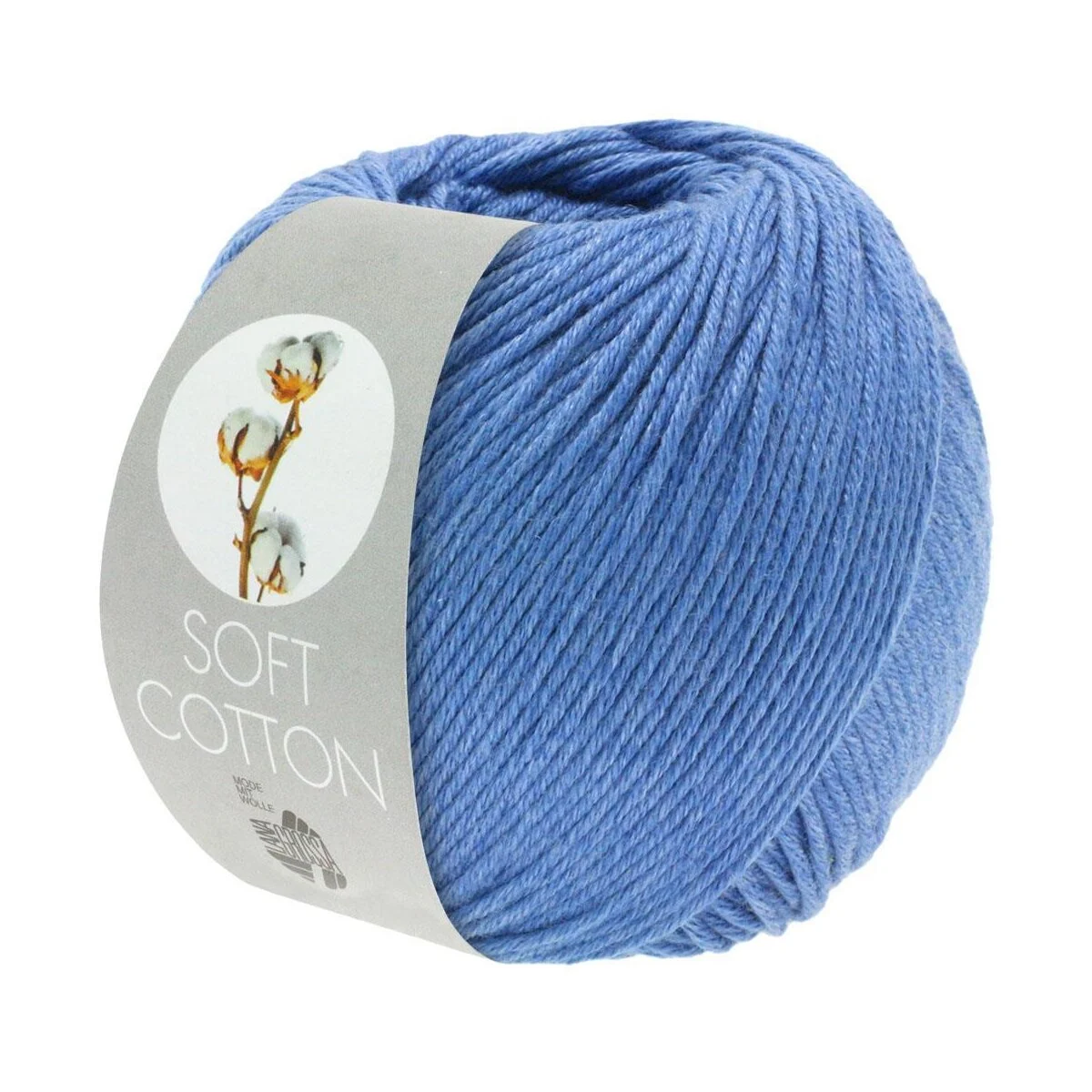 Lana Grossa - Soft Cotton 0028 blau