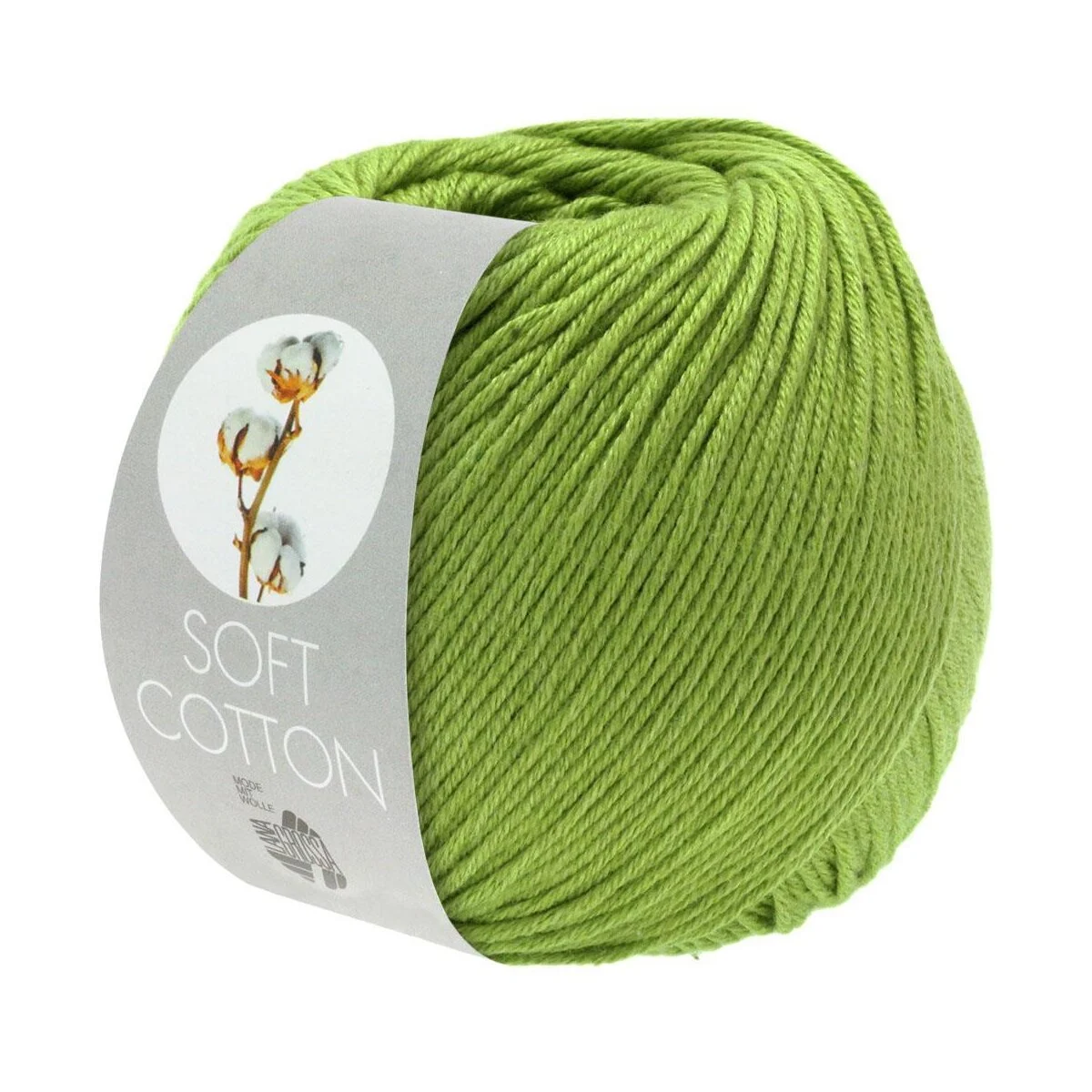 Lana Grossa - Soft Cotton 0030 frühlingsgrün