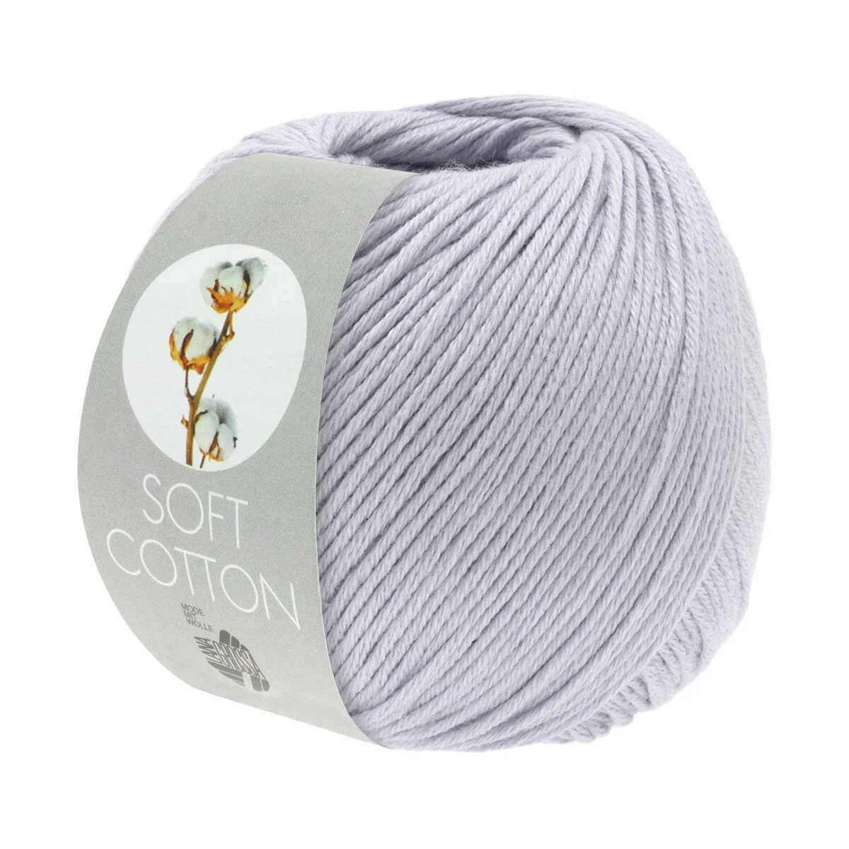 Lana Grossa - Soft Cotton 0032 silbergrau