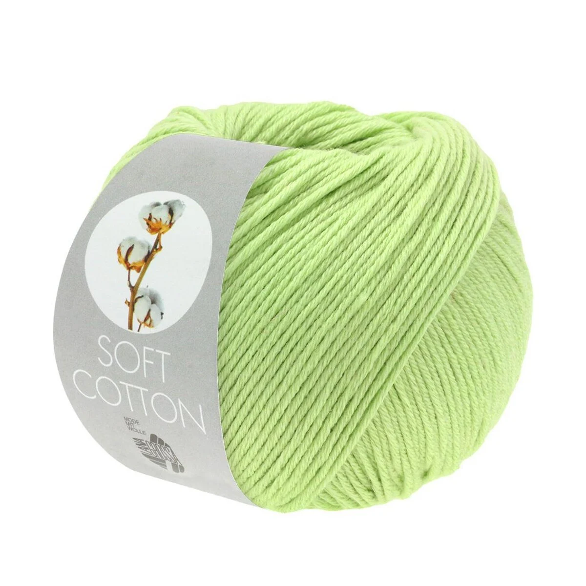 Lana Grossa - Soft Cotton 0036 lindgrün