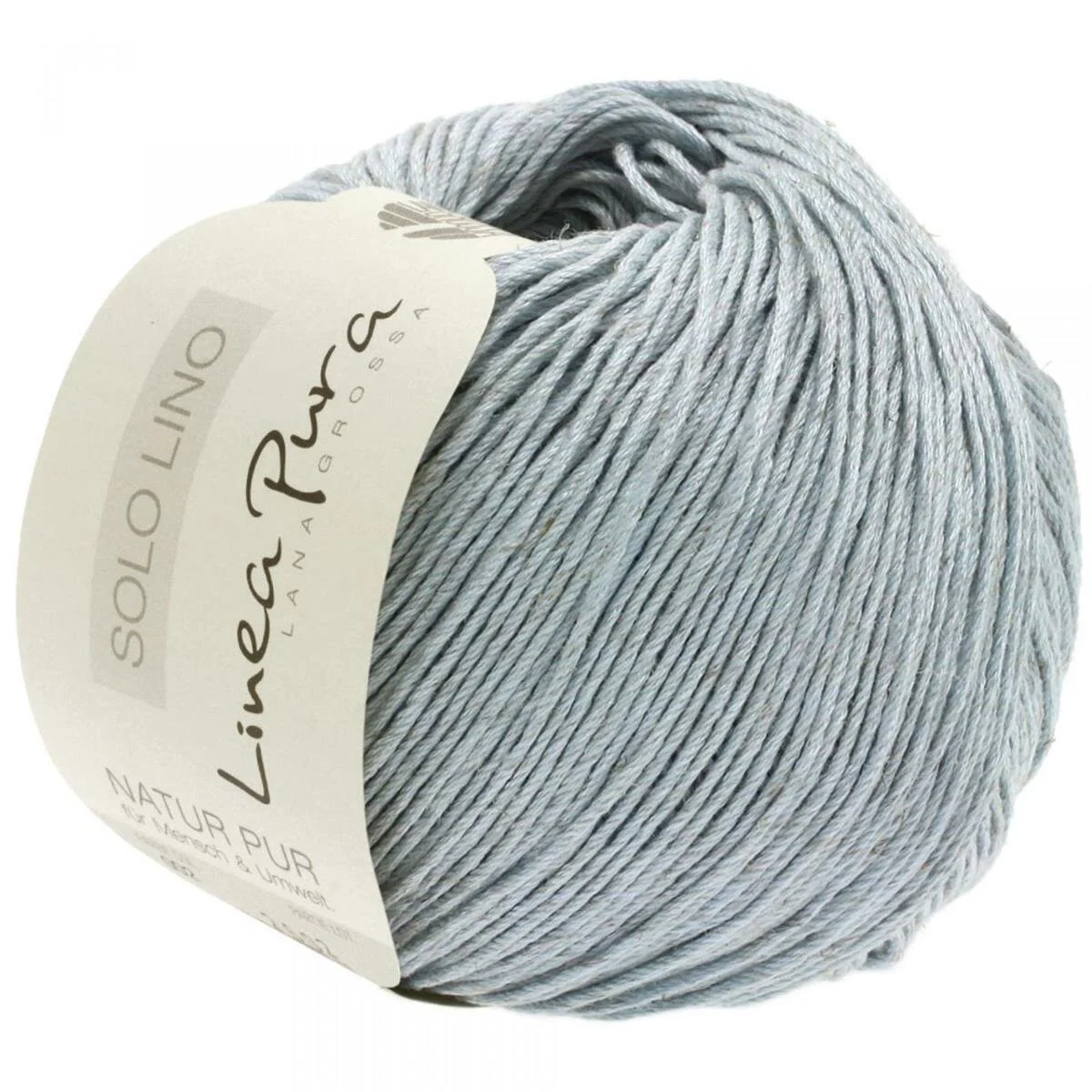 Lana Grossa - Solo Lino 0004 zartblau