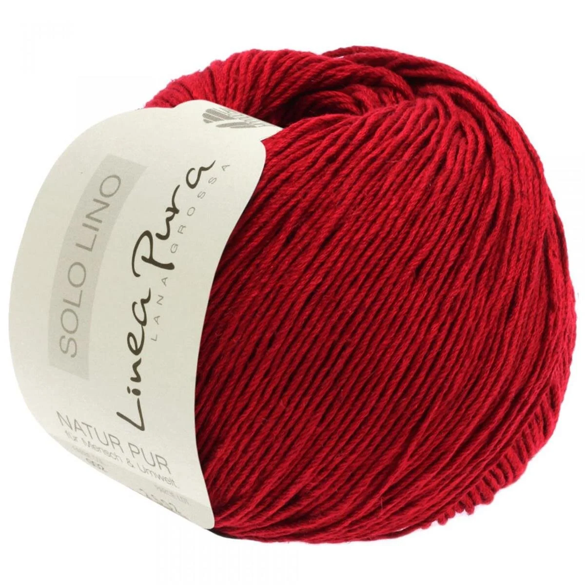 Lana Grossa - Solo Lino 0011 rot