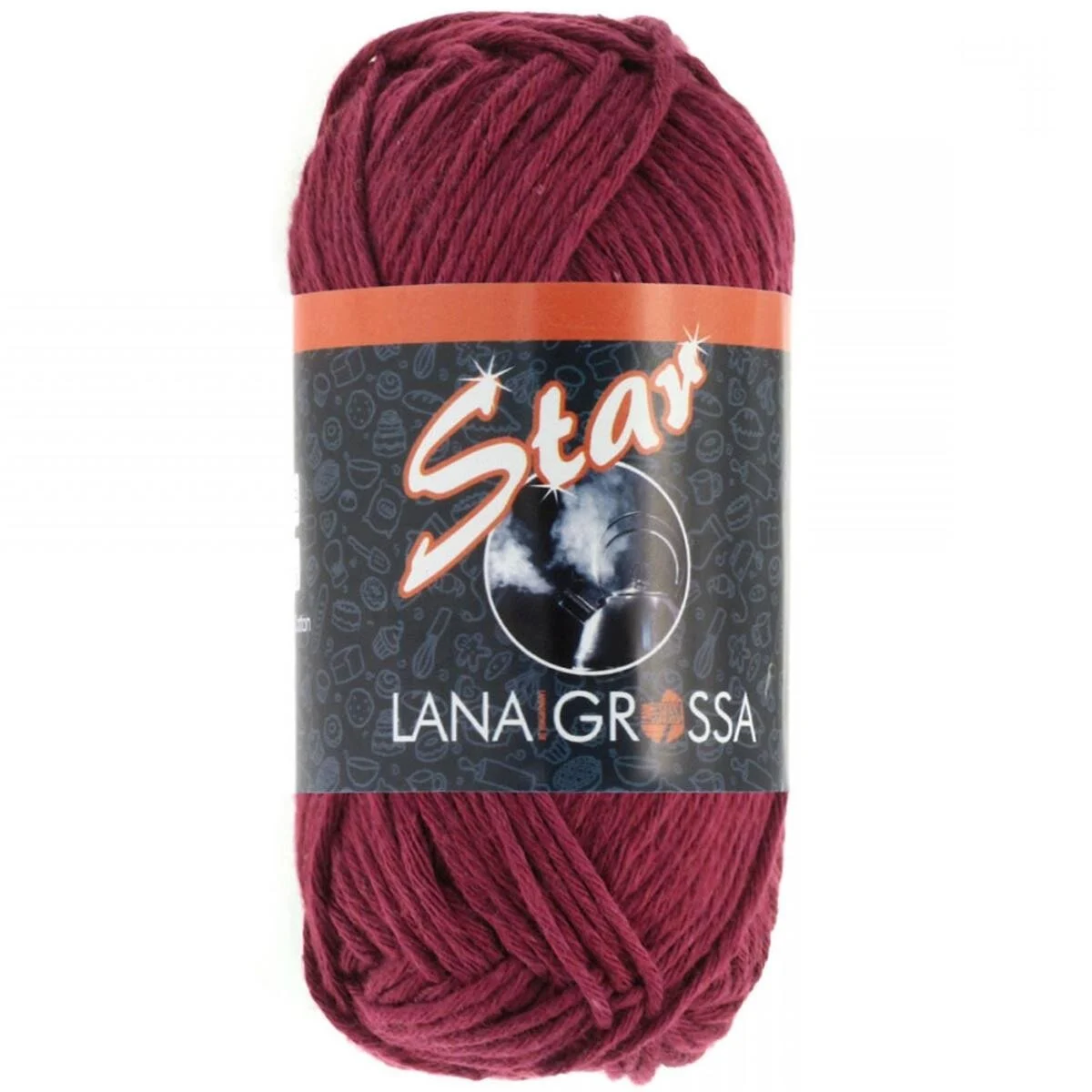 Lana Grossa - Star 0057 weinrot