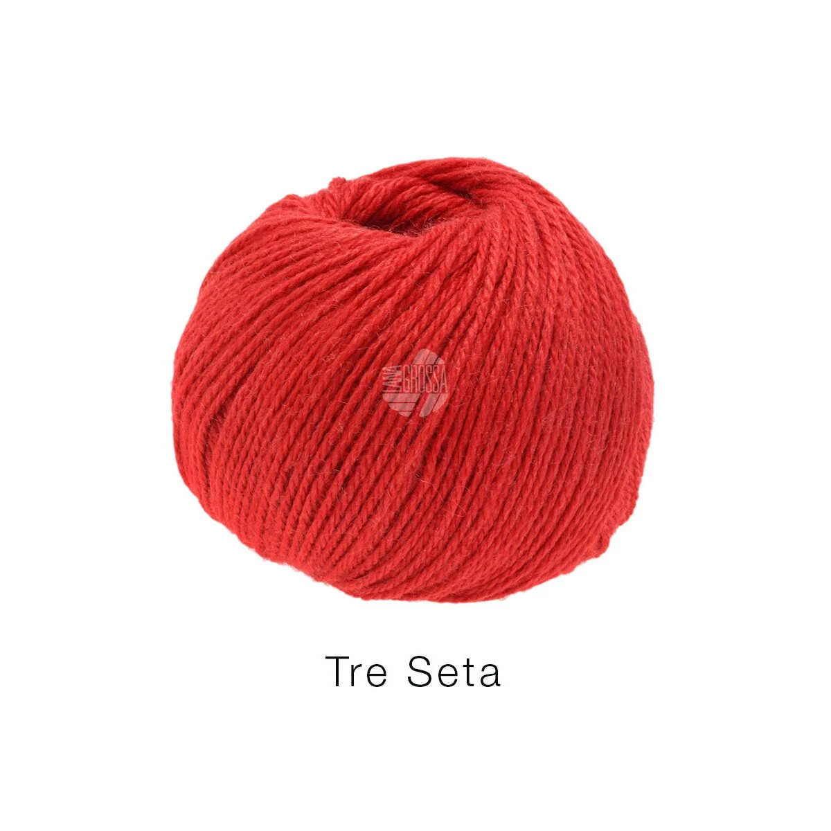 Lana Grossa - Tre Seta 0002 rot