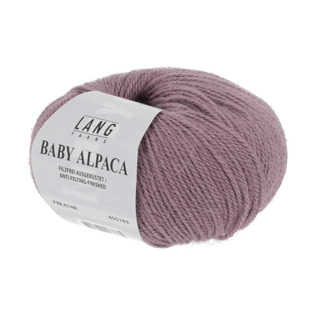 Lang Yarns - Baby Alpaca 0148 altrosa dunkel