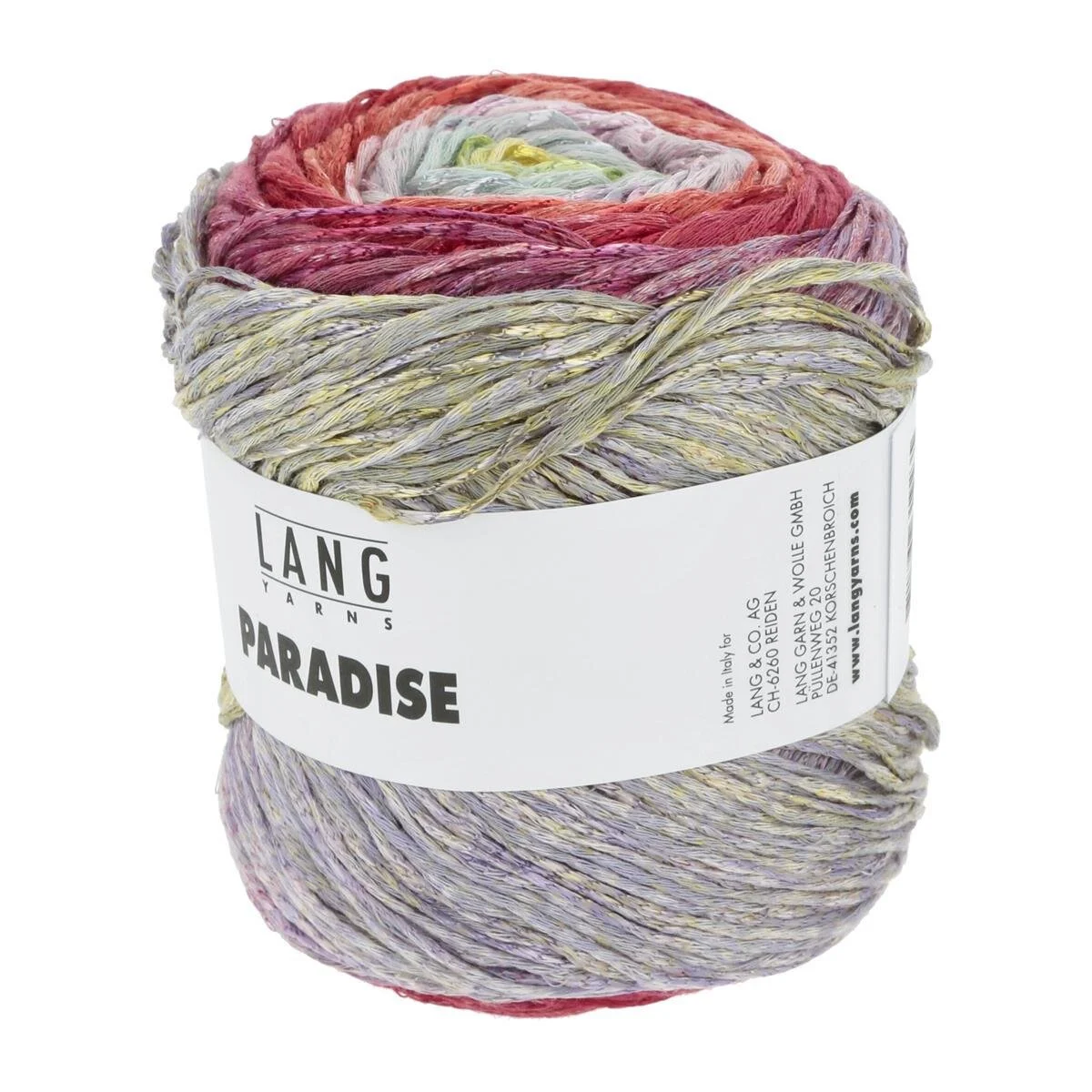 Lang Yarns - Paradise 0013 gelb violett türkis