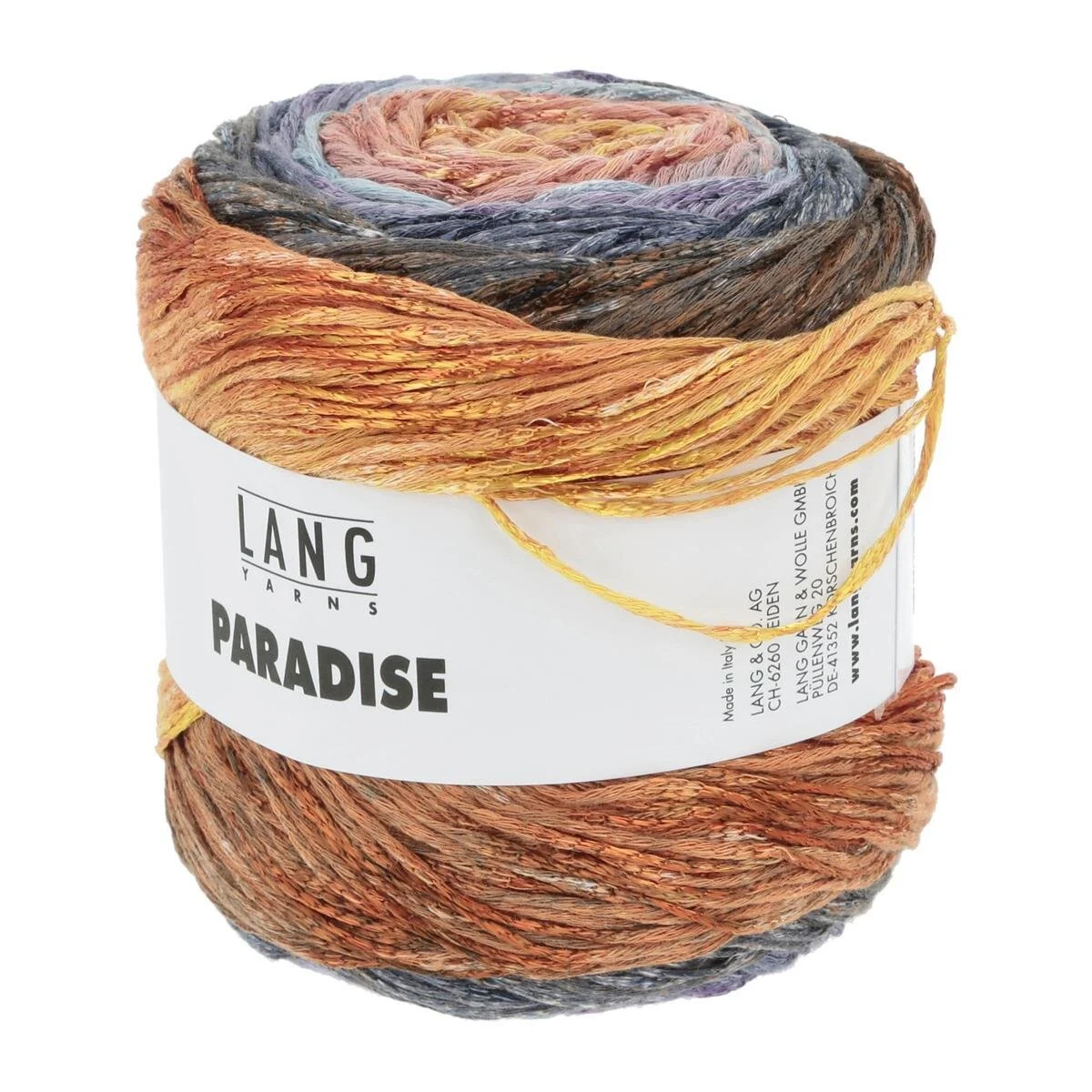 Lang Yarns - Paradise 0059 orange gelb lila