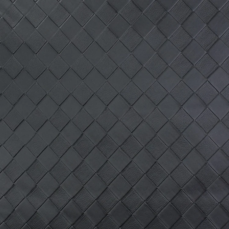 Lederimitat Diamond, schwarz