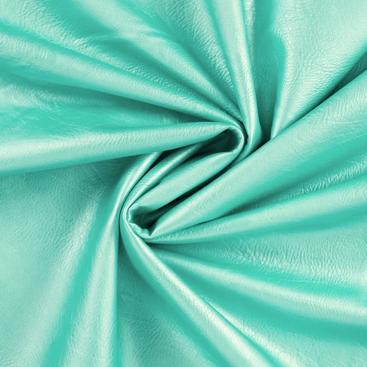 Lederimitat Vintage, aqua