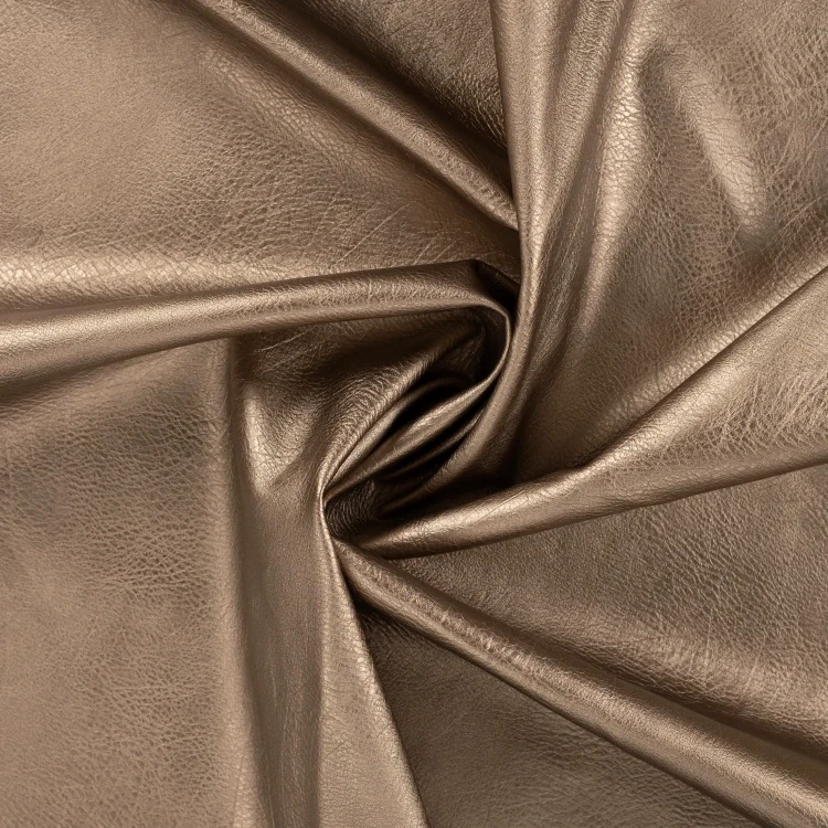 Lederimitat Vintage, goldfarben