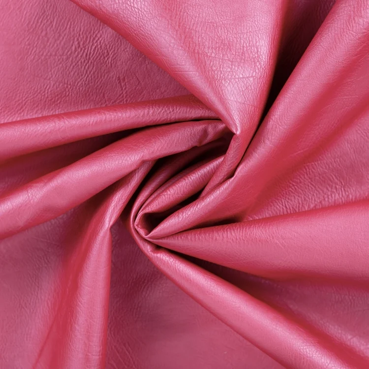 Lederimitat Vintage, pink
