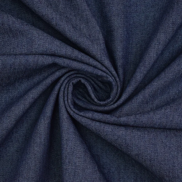 Leichter Hemdenjeans, dunkelblau