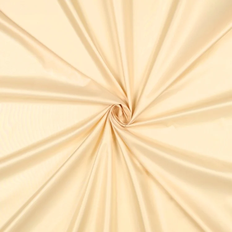 Leichter Regenjackenstoff Uni, creme