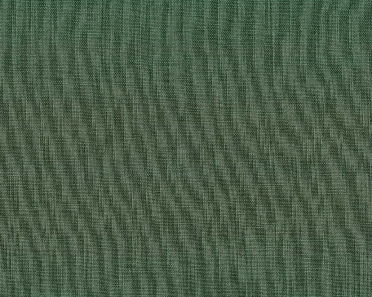 Leinenstoff ENZYM-WASHED, dunkelgrün, Hilco