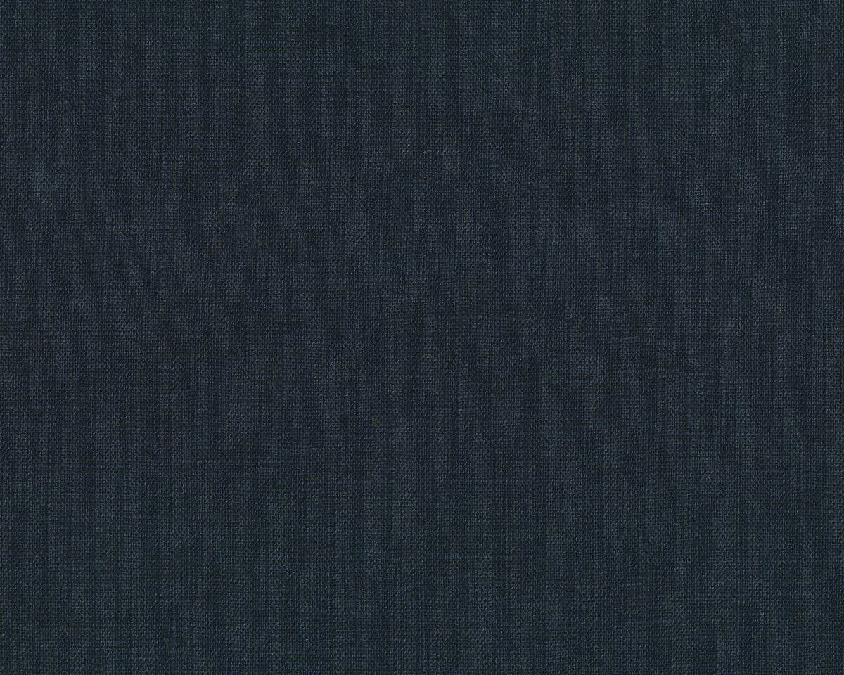 Leinenstoff ENZYM-WASHED, nachtblau, Hilco