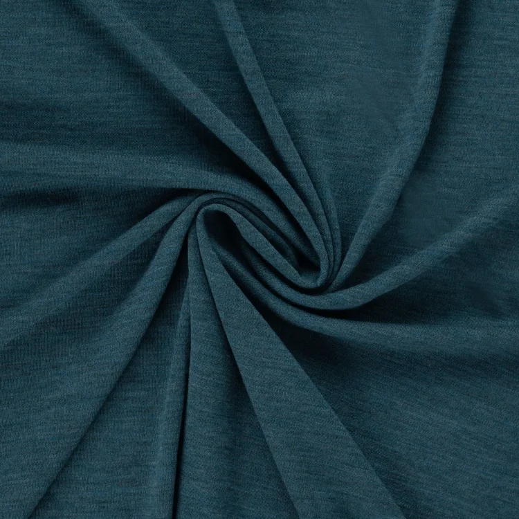 Merino Wolljersey, petrol