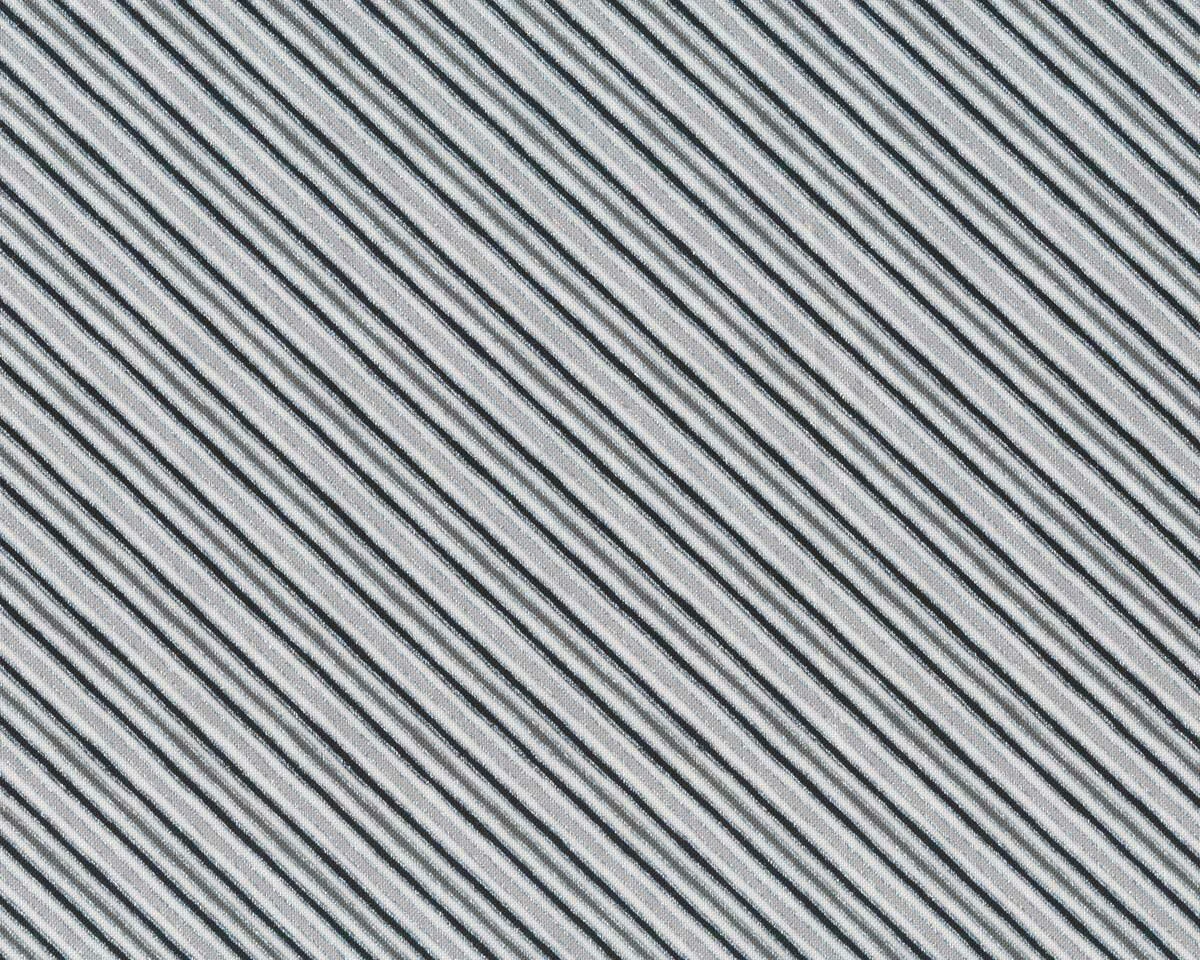 Metallic-Patchworkstoff HOLIDAY CHARMS, Streifen, schwarz-silber, Robert Kaufman