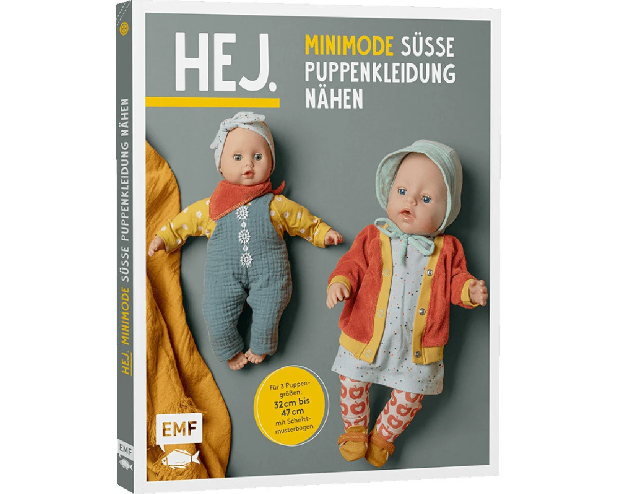 Nähbuch: HEJ. Minimode - Süße Puppenkleider nähen, EMF