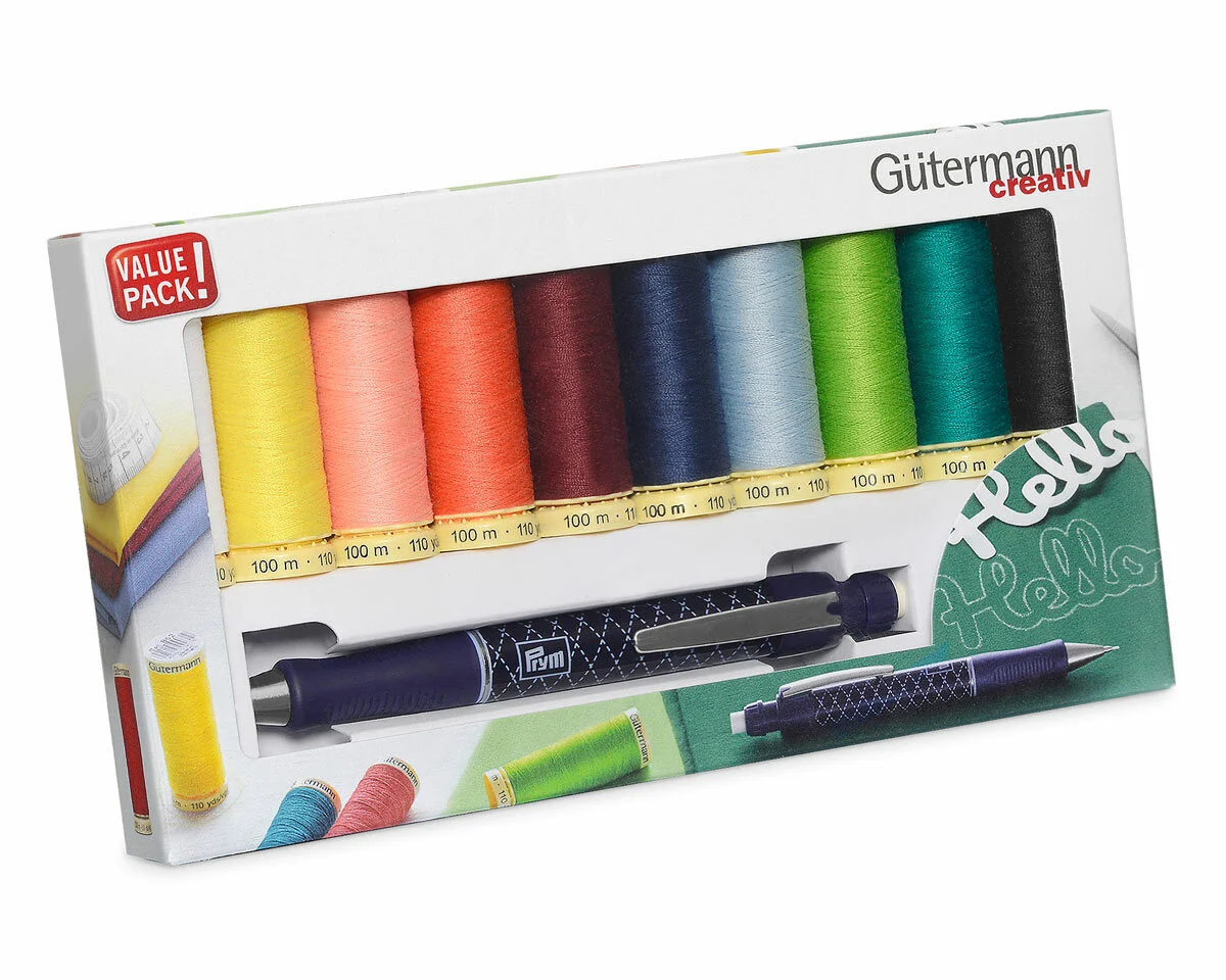 Nähfadenset Allesnäher mit PRYM Minenstift, Gütermann