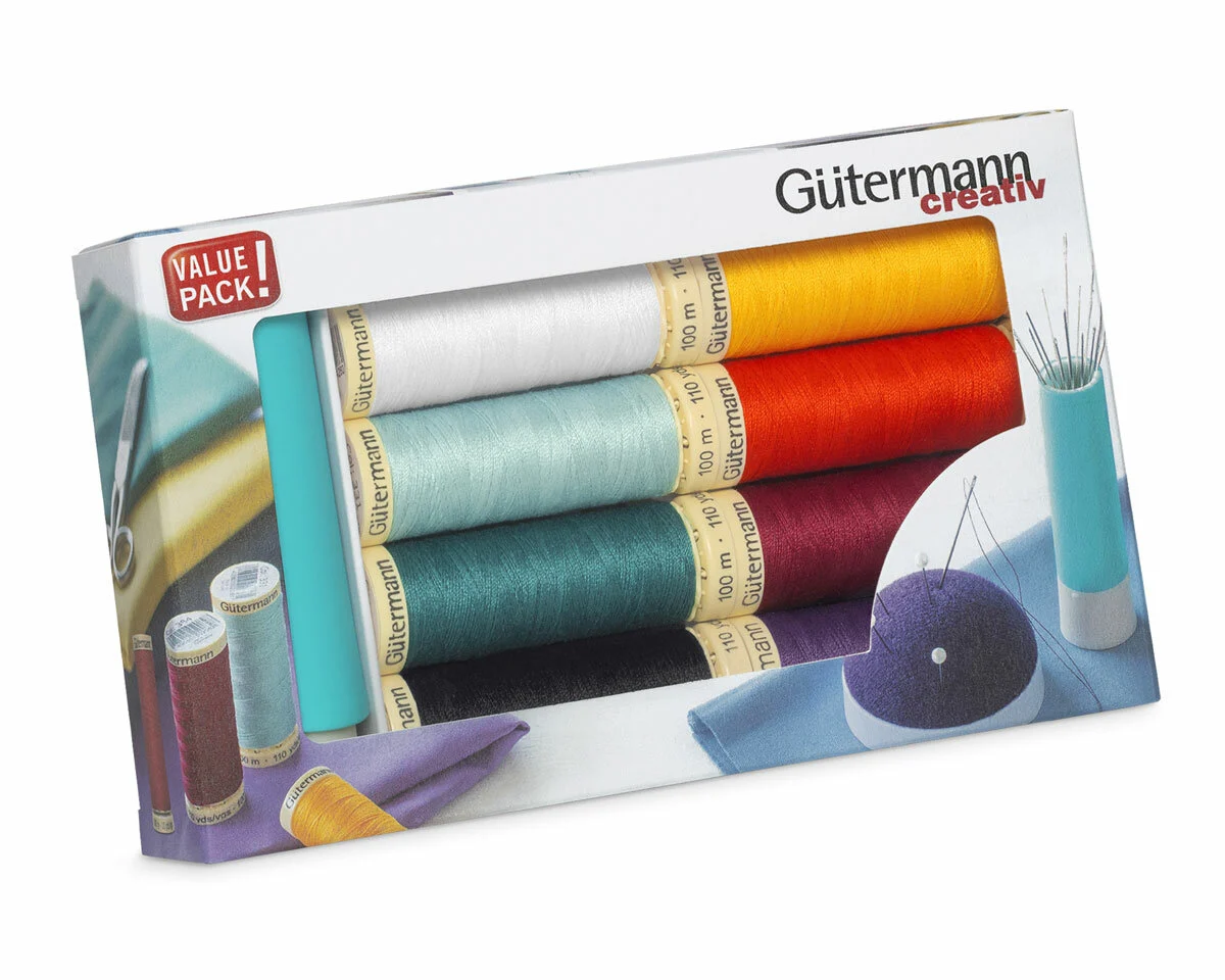 Nähfadenset Allesnäher mit PRYM Nadel-Twister, Gütermann