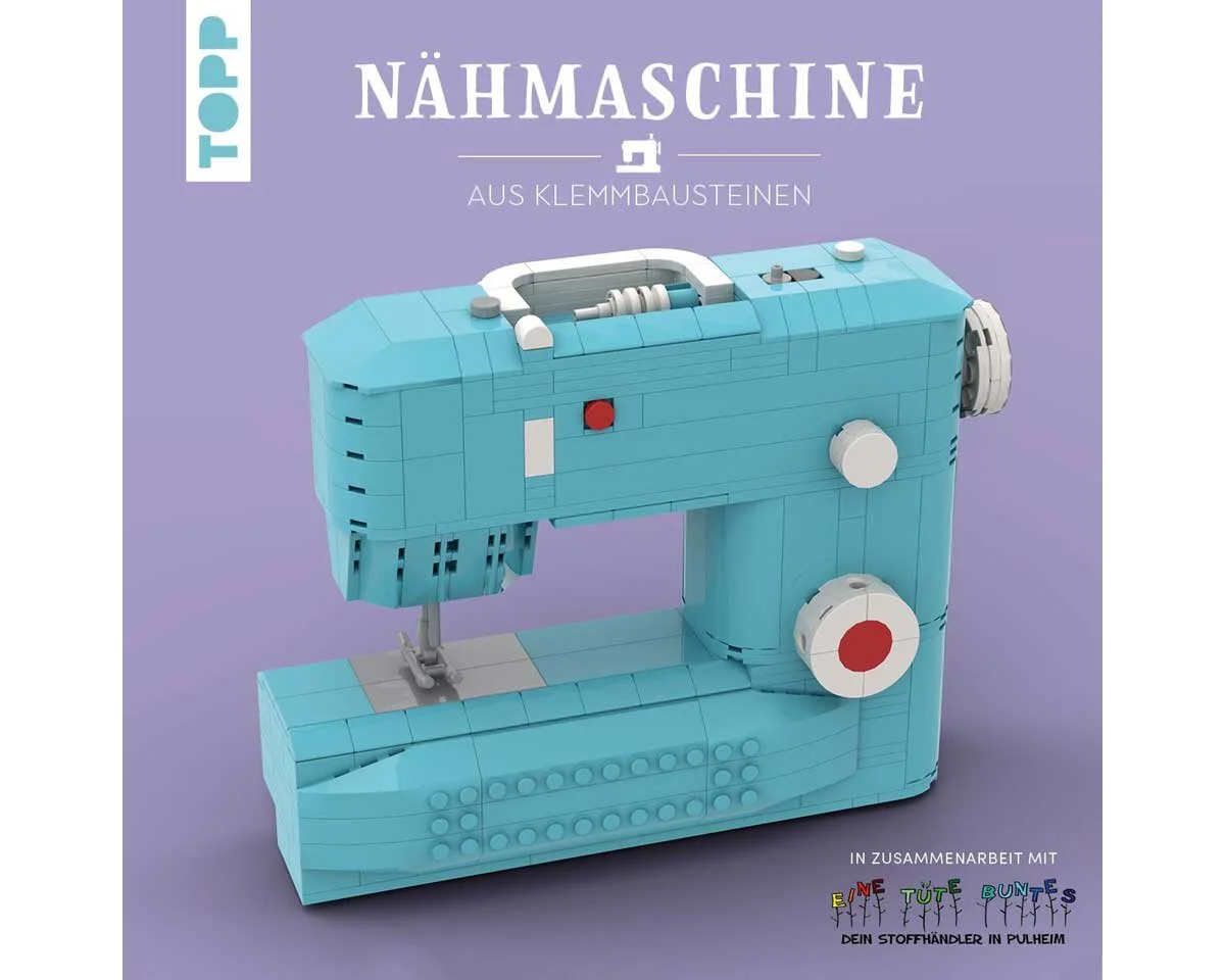 Nähmaschine aus Klemmbausteinen, TOPP