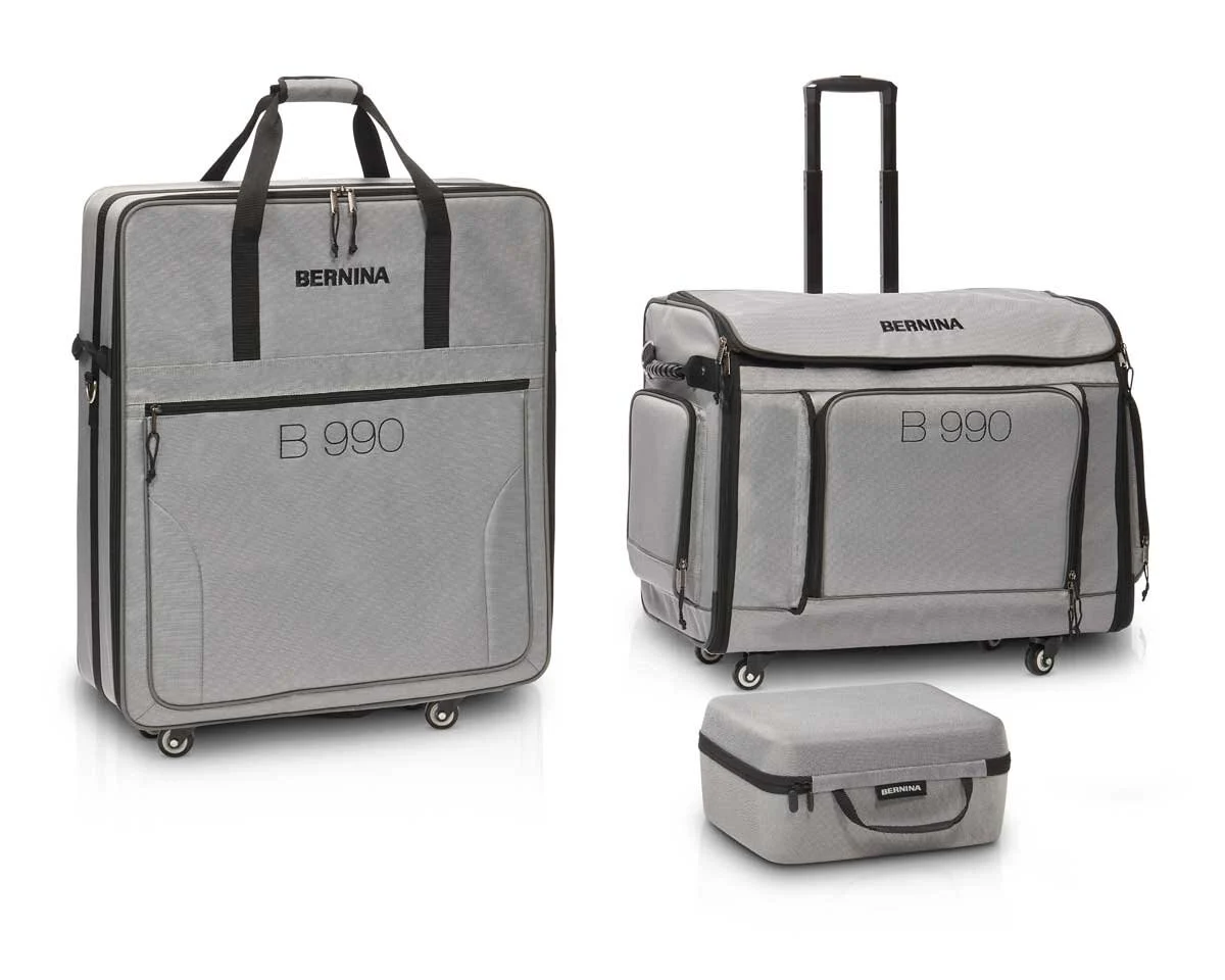 Nähmaschinen Trolley und Stickmodul XXL Transporttasche für BERNINA 990
