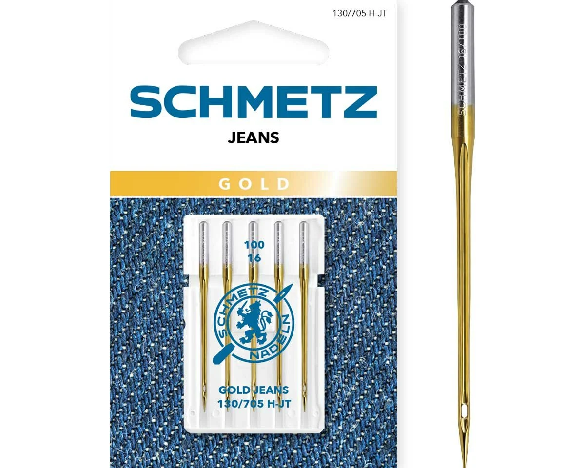 Nähmaschinennadeln GOLD JEANS, Schmetz