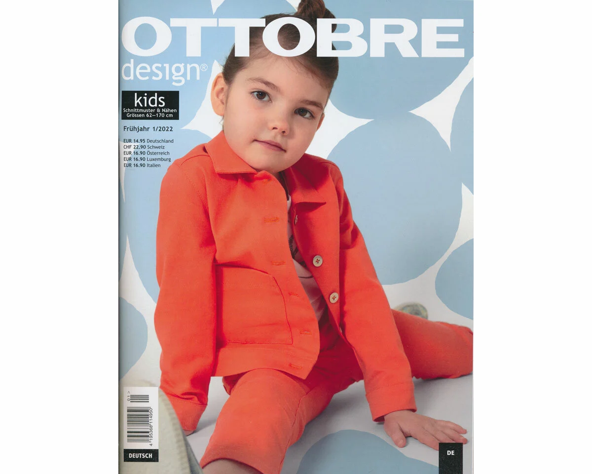 Nähzeitschrift Ottobre KIDS, Frühjahr 2022