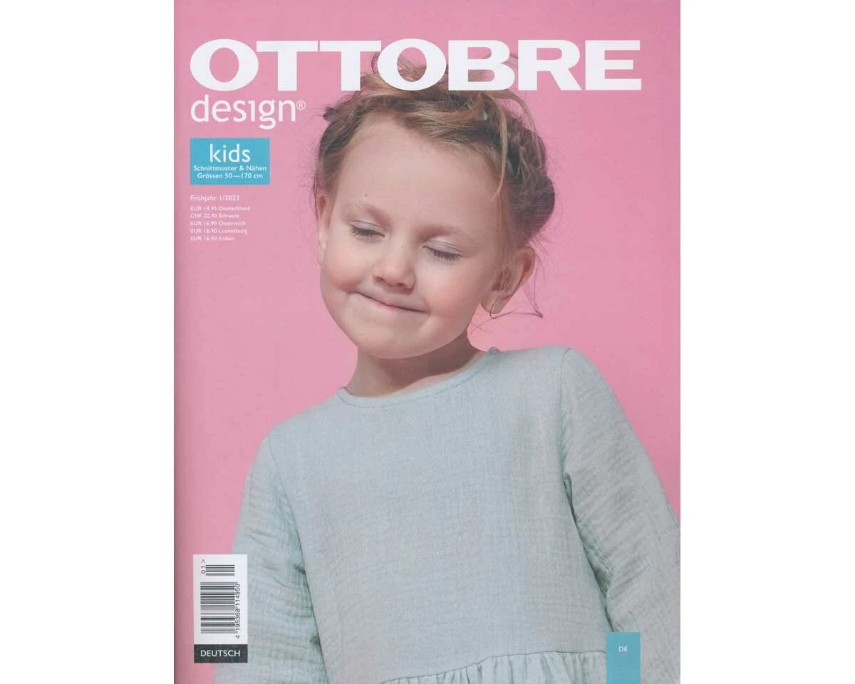 Nähzeitschrift Ottobre KIDS, Frühjahr 2023