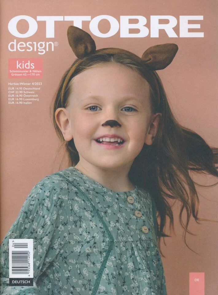 Nähzeitschrift Ottobre KIDS, Herbst 2023