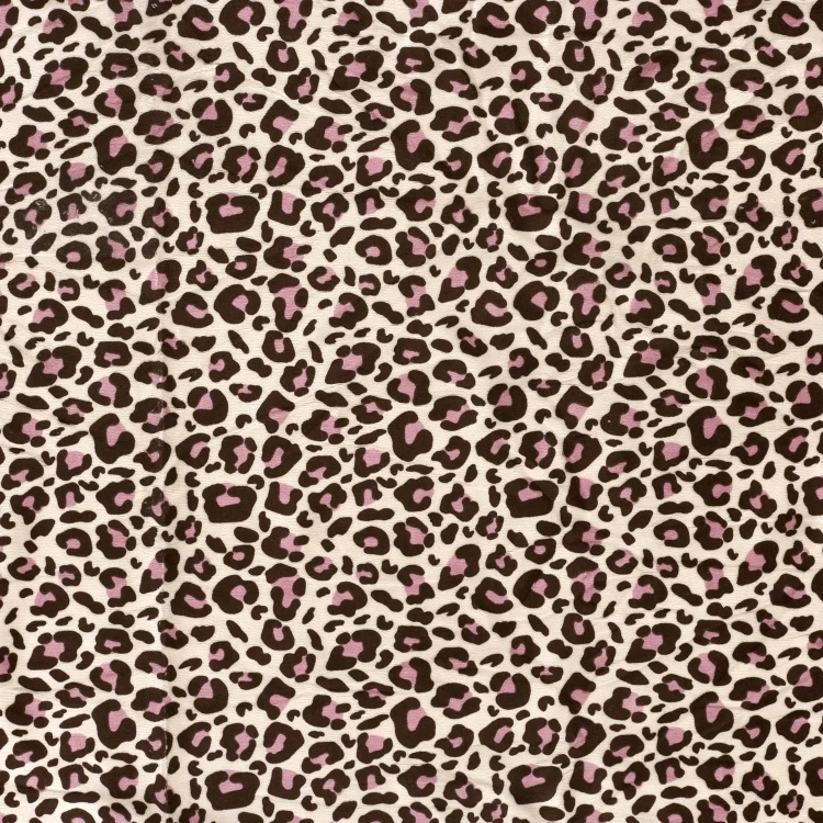 Nickistoff Leo Dots, creme