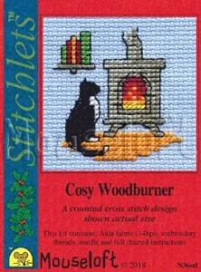 Mouseloft - Cosy Woodburner (Stickpackung)