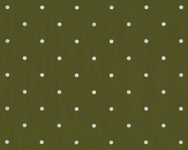 Öko-Tex Trachten-Baumwollstoff PRIMA, Punkte, limette dunkel-weiß