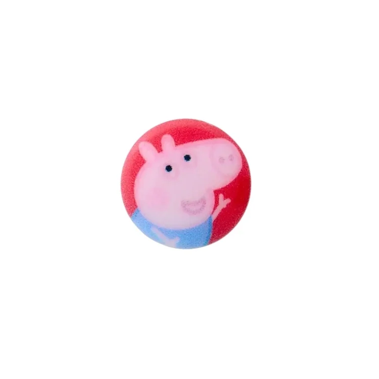 Ösenknopf Peppa Wutz, 15 cm, rot