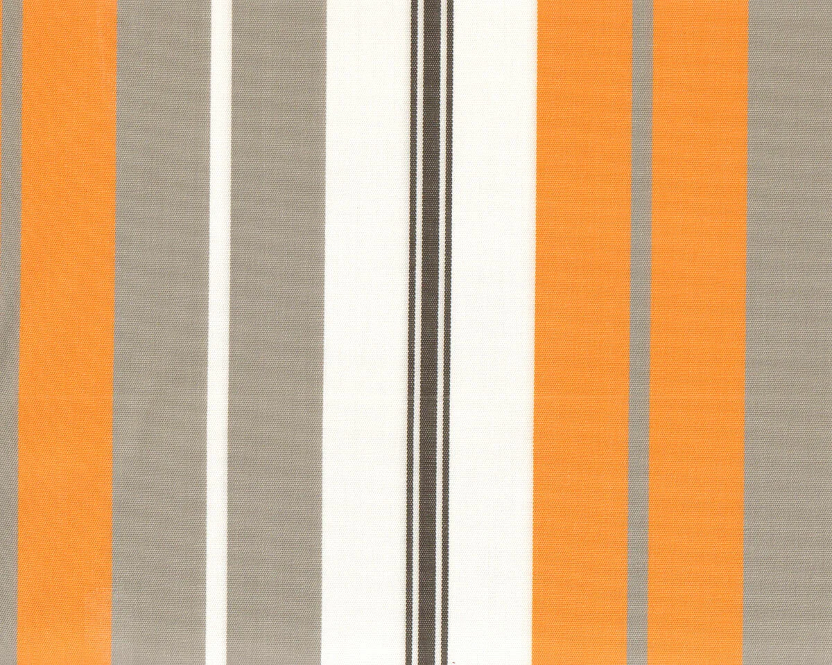 Outdoor-Polsterstoff aus dralon® SUNNY, teflonbeschichtet, Streifen, maisgelb