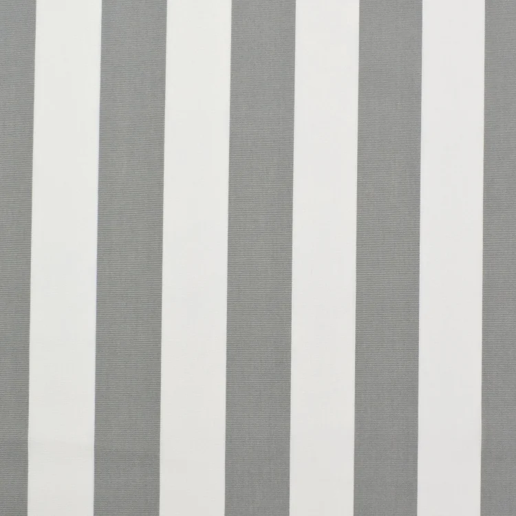 Outdoorstoff Stripes, grau