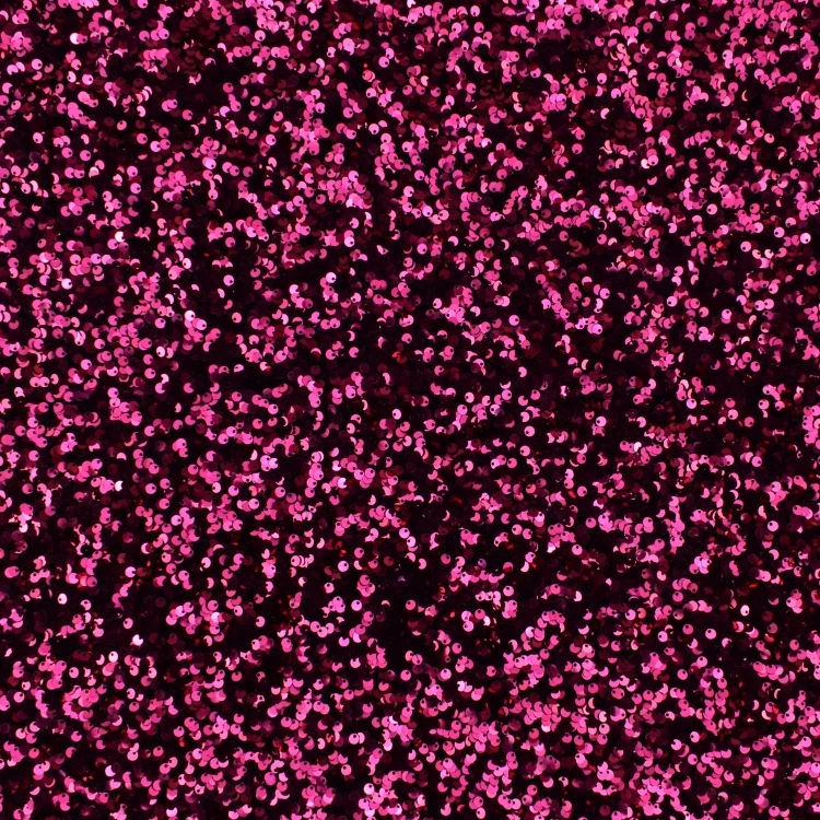 Pailletten Samt, pink