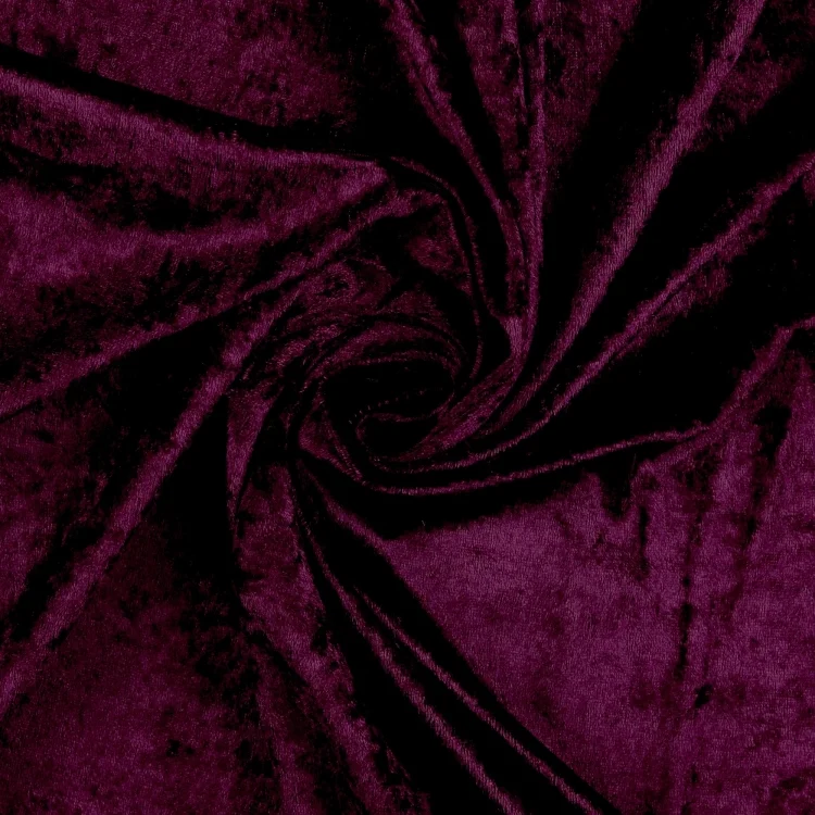 Pannesamt aubergine