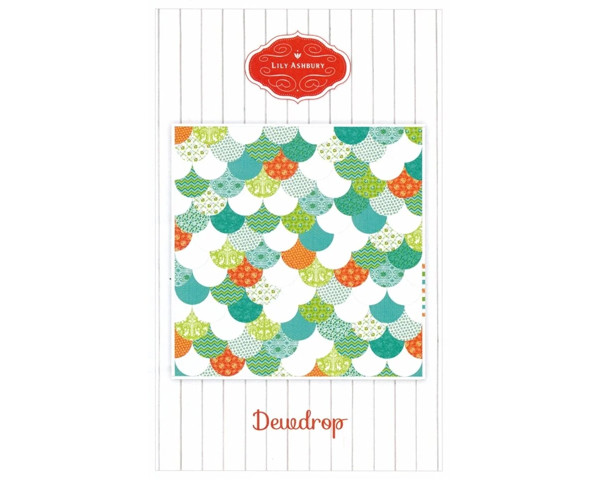 Patchwork-Anleitung MODA DEWDROP, Quilt, Moda Fabrics, Moda Fabrics
