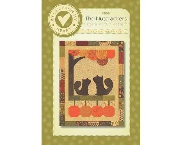 Patchwork-Anleitung MODA THE NUTCRACKERS, Charm Pack Pattern, Moda Fabrics