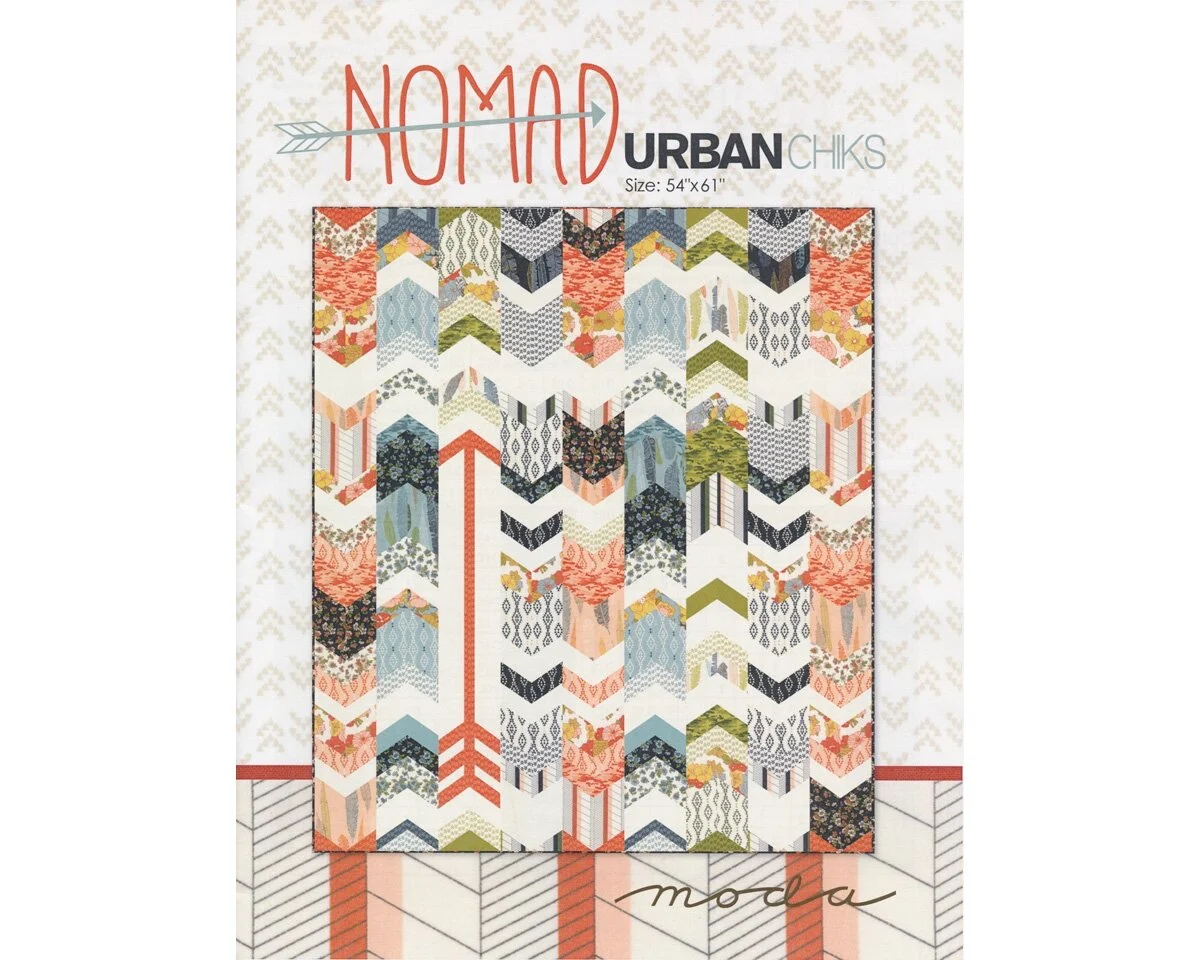 Patchwork-Anleitung NOMAD, Quilt, Moda Fabrics