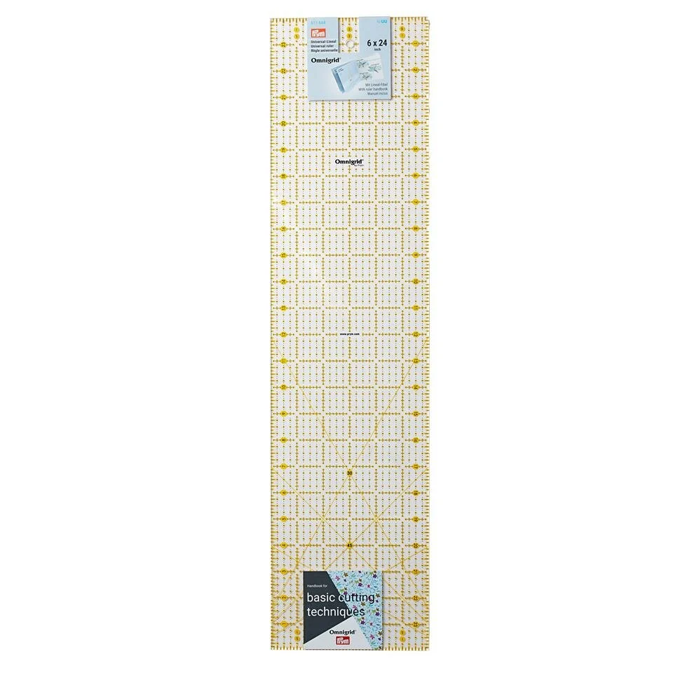 Patchwork-Lineal OMNIGRID, 6 x 24 inch, Prym
