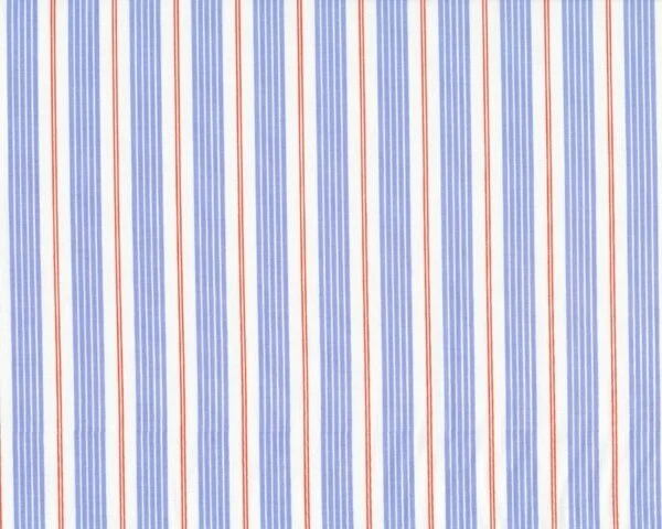 Patchworkstoff "Children at play" mit Streifen-Muster, helles taubenblau-dunkles aprikot