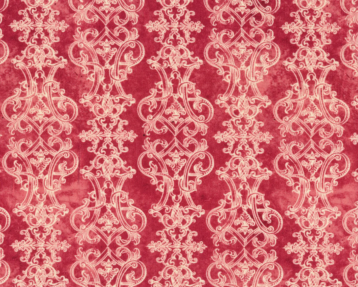 Patchworkstoff ECLECTIC ELEMENTS Christmastime, Rocaille-Ornament, Tim Holtz