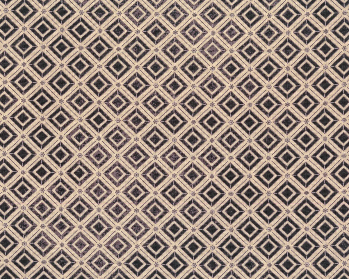 Patchworkstoff ECLECTIC ELEMENTS, Diamant-Rauten, Tim Holtz