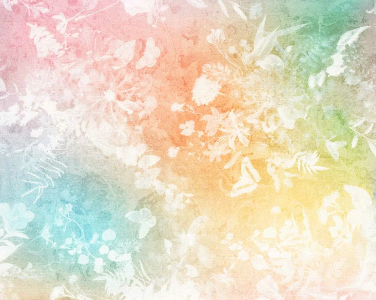Patchworkstoff FLORAL WONDER, Pastell-Blüten, Hoffman Fabrics