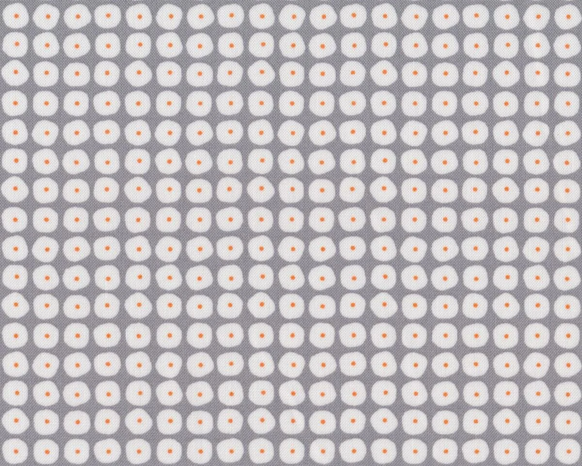 Patchworkstoff FLOW, Tupfen-Raster, grau-gebrochenes weiß, Moda Fabrics