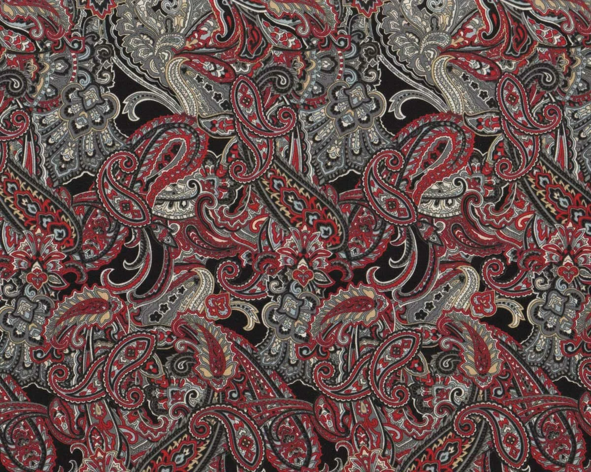 Patchworkstoff FRENCH COUNTRY, Paisleys, Timeless Treasures