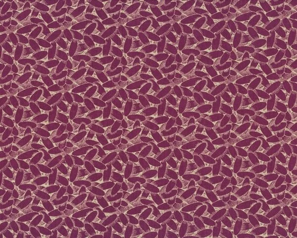 Patchworkstoff "Liberty Mayfair" Streumuster mit kleinen Ovalen, helles aubergine