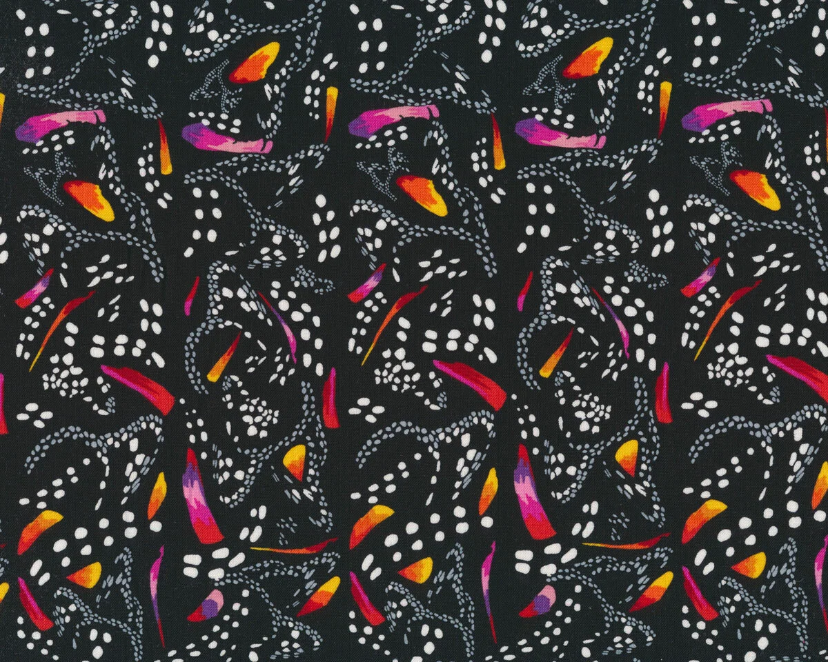Patchworkstoff MIGRATION, Schmetterlinge, Lorraine Turner